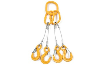 Four Leg Wire Rope Sling